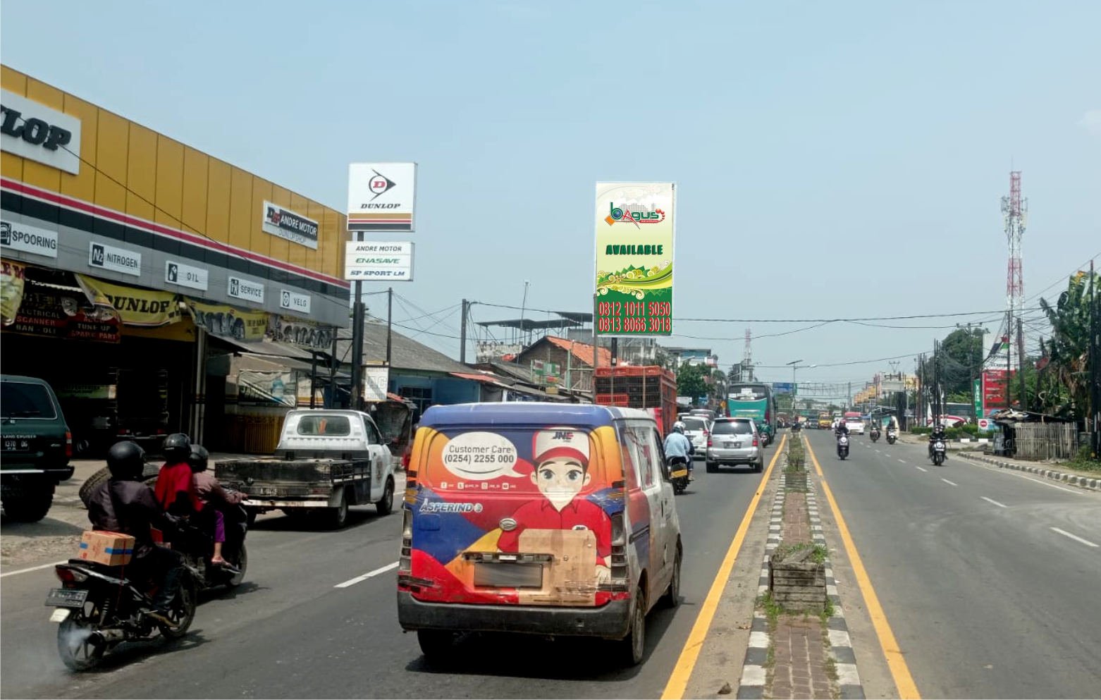 Jl. Raya Serang - Jkt, Panancangan, Kec. Cipocok Jaya, Kota Serang, Banten 42124.