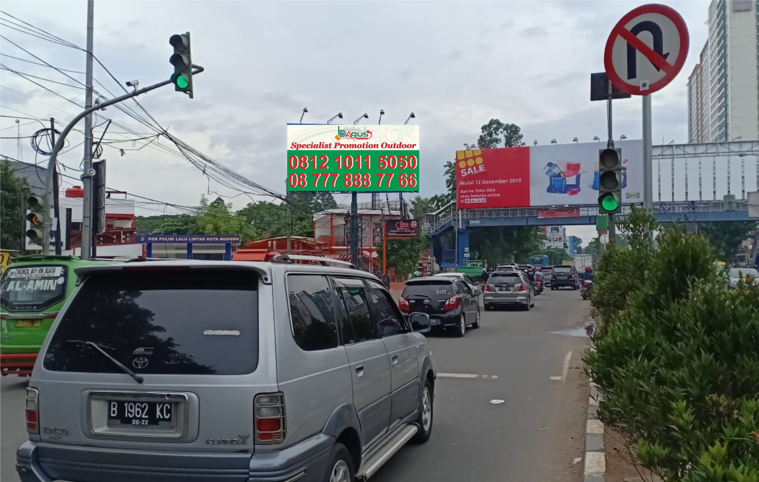 Jl. Jendral Sudirman ( Lampu Merah Mall Tangcity ) 