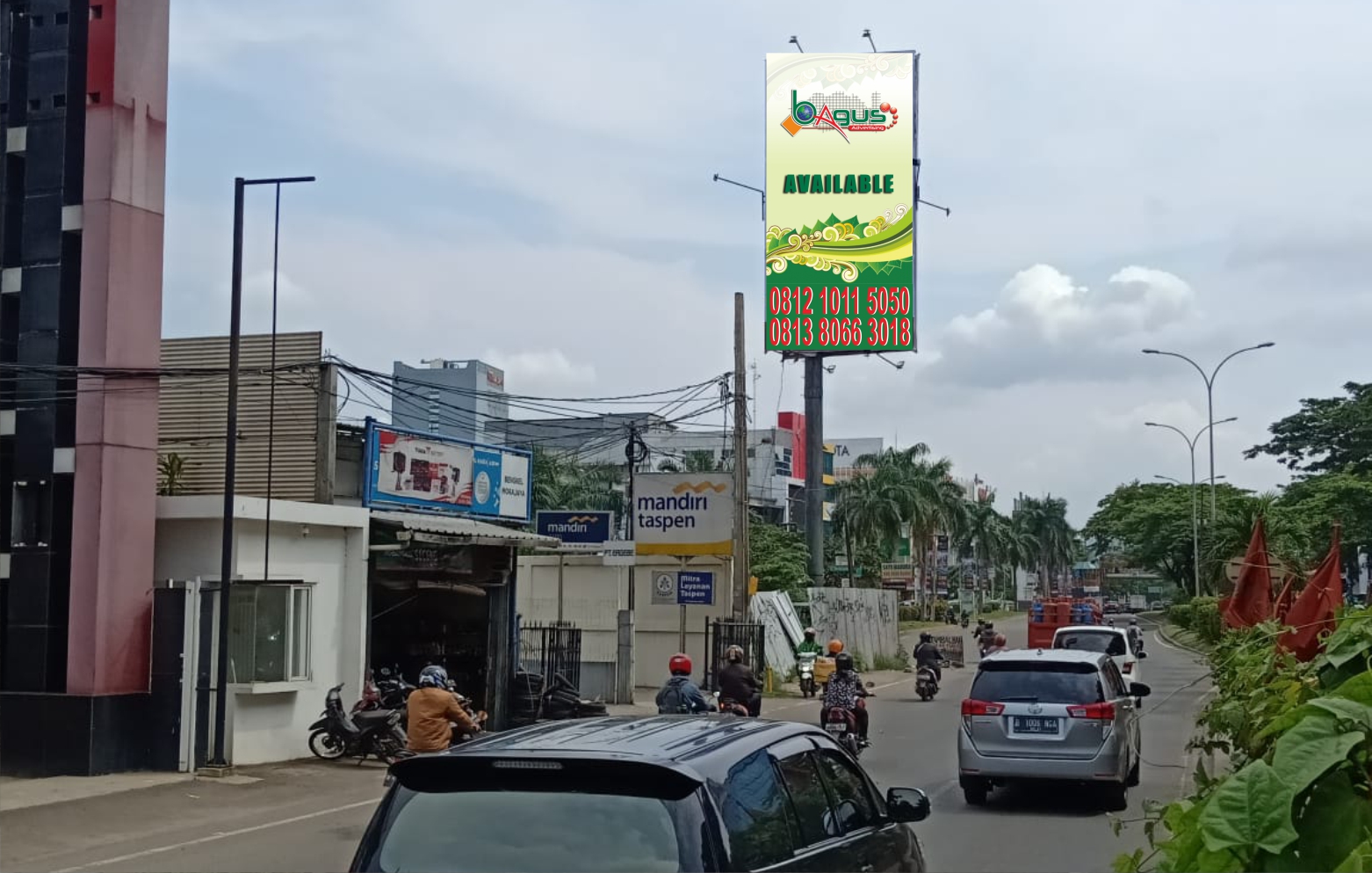 Jl. Pahlawan Seribu Dekat Mall Teras Kota 