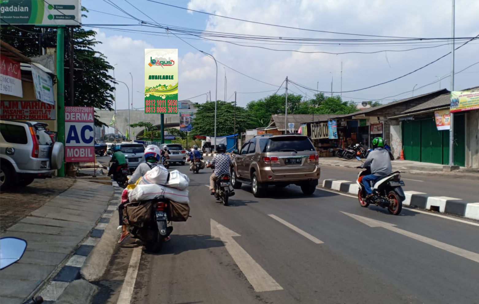 Jl. Dr. Setiabudi, Pamulang Tim, Kec. Pamulang. Gaplek 